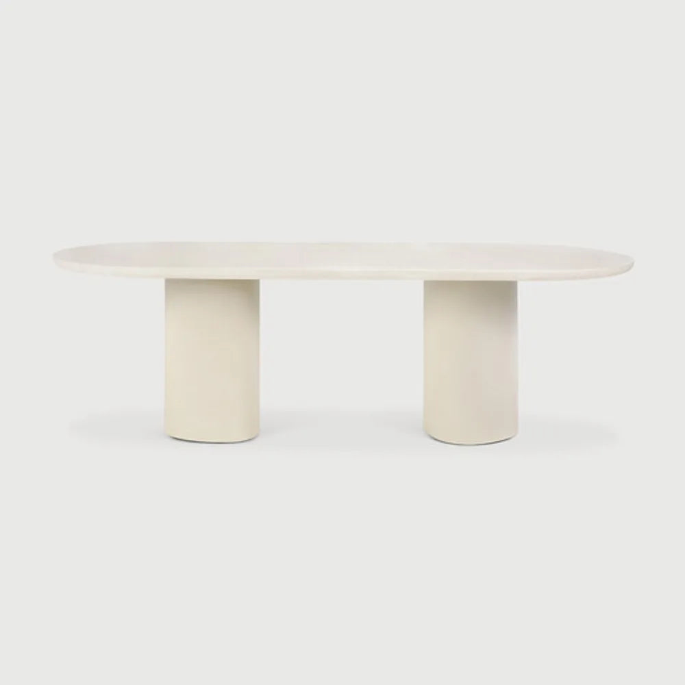 Ethnicraft – Elements – Table Elements – Microciment - 240 x 100 x 76 cm - Oblong