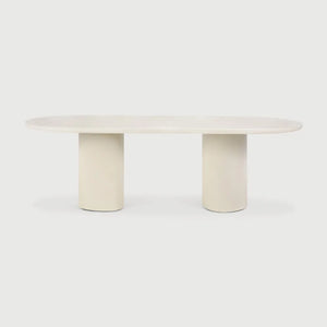 Ethnicraft – Elements – Table Elements – Microciment - 240 x 100 x 76 cm - Oblong