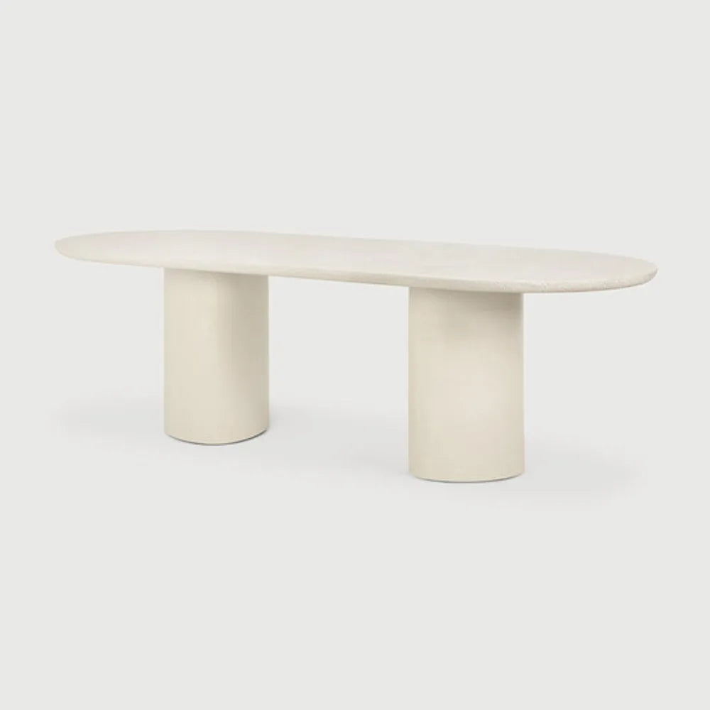 Ethnicraft – Elements – Table Elements – Microciment - 240 x 100 x 76 cm - Oblong