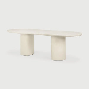 Ethnicraft – Elements – Table Elements – Microciment - 240 x 100 x 76 cm - Oblong