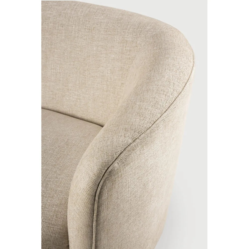 Ethnicraft – Ellipse – Canapé Ellipse – Oatmeal - 3 personnes