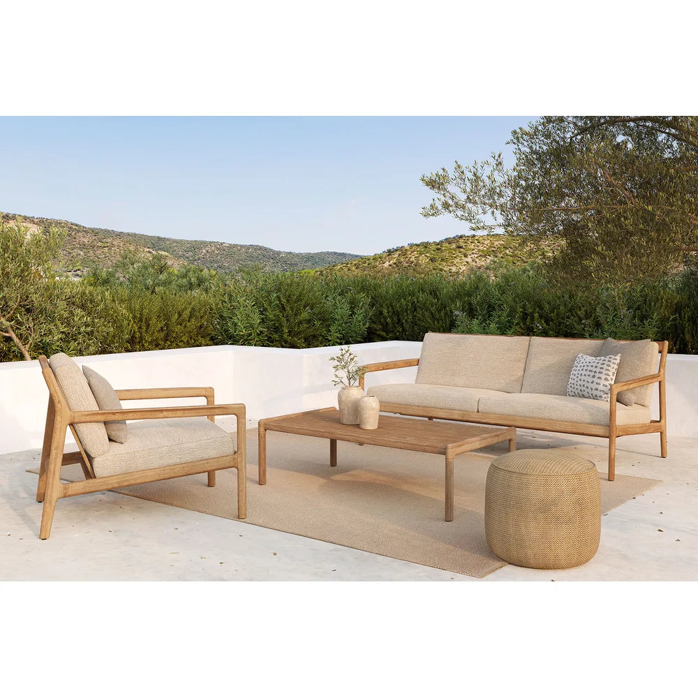 Ethnicraft – Essentials – Nomad Tapis Indoor Outdoor en situation