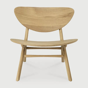 Ethnicraft – Eye – Fauteuil Eye – Chêne - Sans revêtement