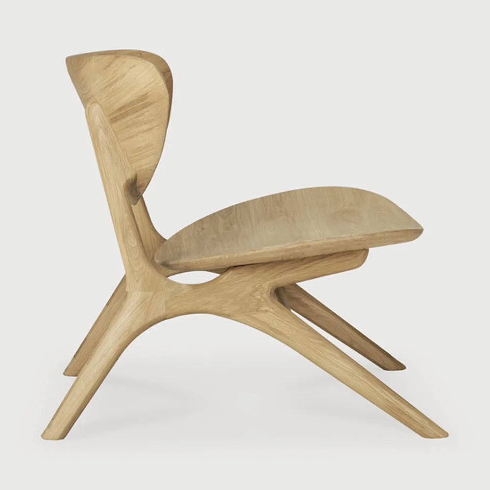 Ethnicraft – Eye – Fauteuil Eye – Chêne - Sans revêtement