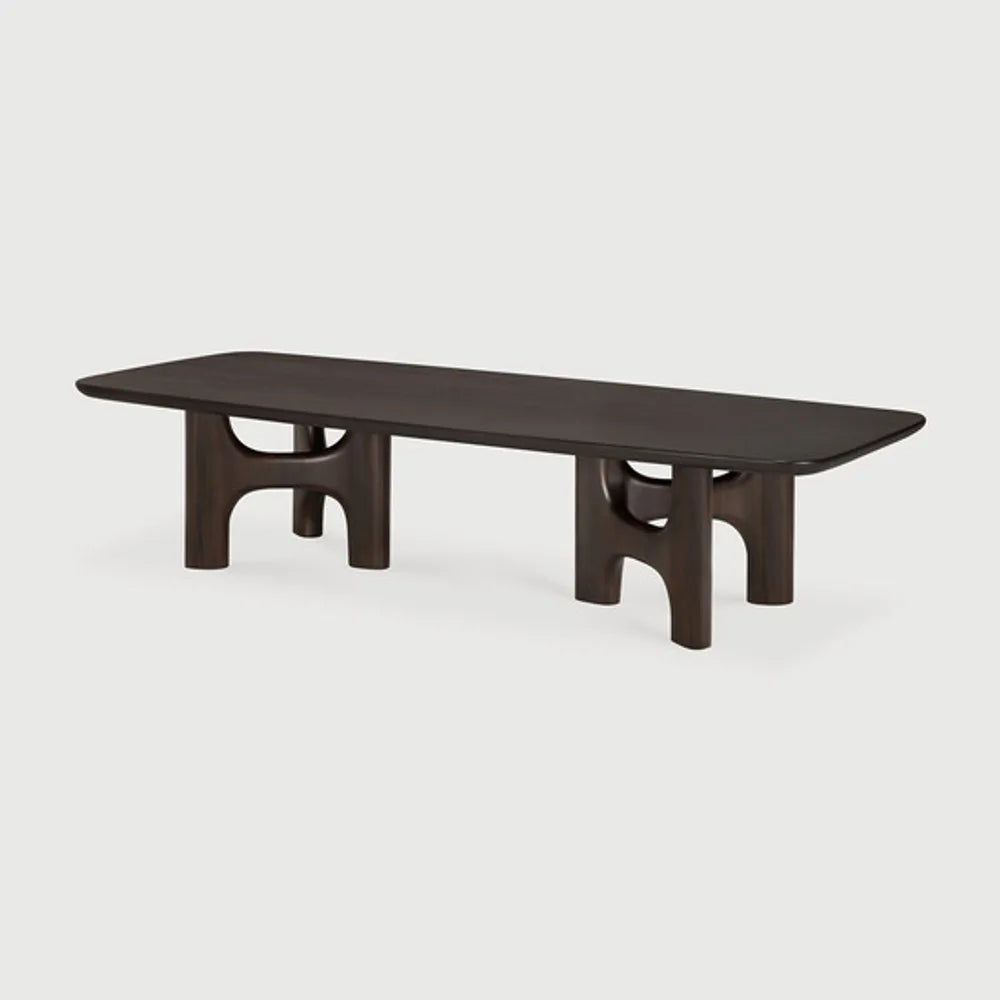 Ethnicraft – Flow – Table Basse Flow – Acajou rose brown