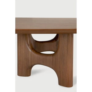 Ethnicraft – Flow – Table Basse Flow – Teck wild brown
