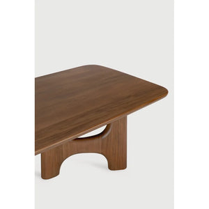Ethnicraft – Flow – Table Basse Flow – Teck wild brown