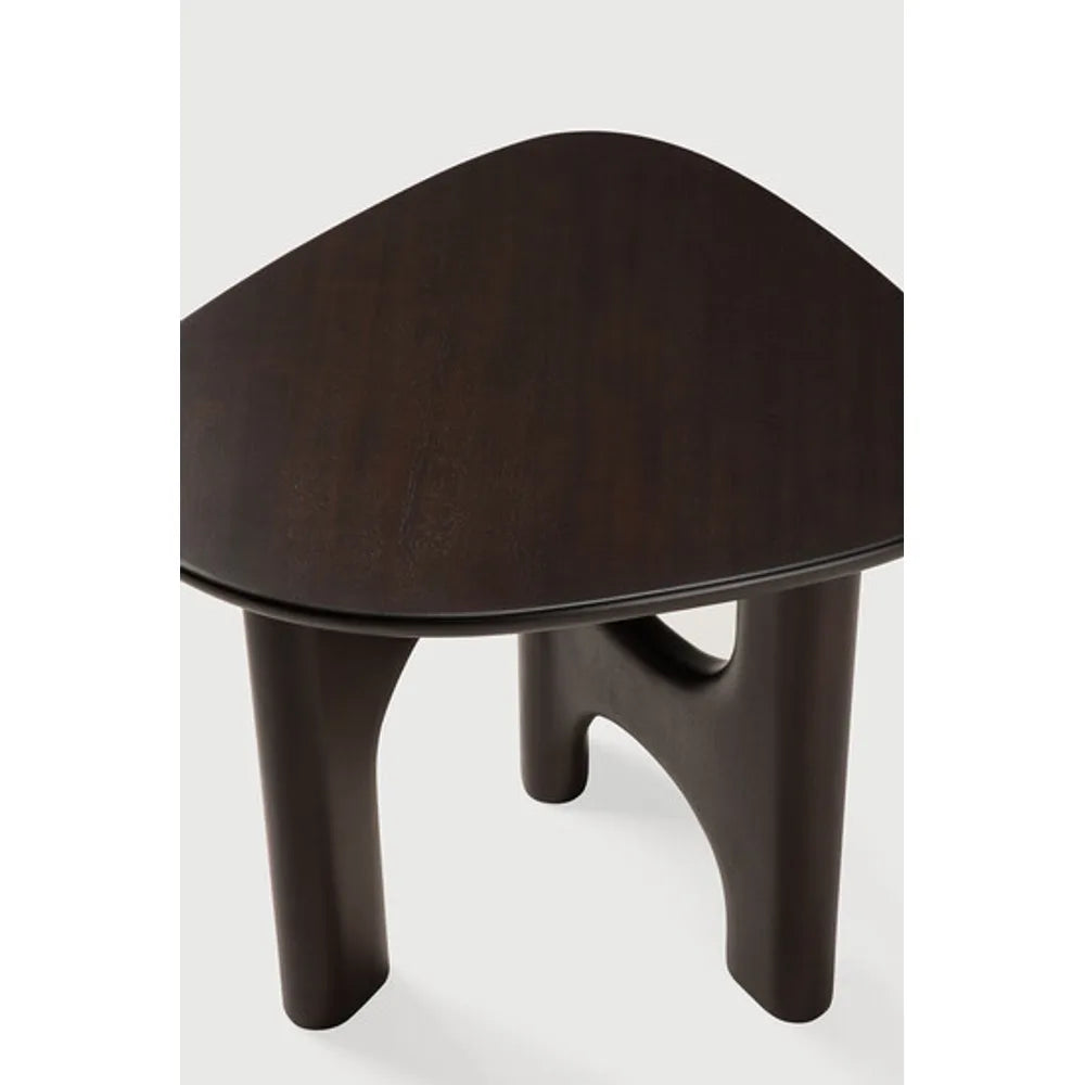 Ethnicraft – Flow – Table D Appoint Flow – Acajou rose brown