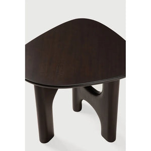 Ethnicraft – Flow – Table D Appoint Flow – Acajou rose brown