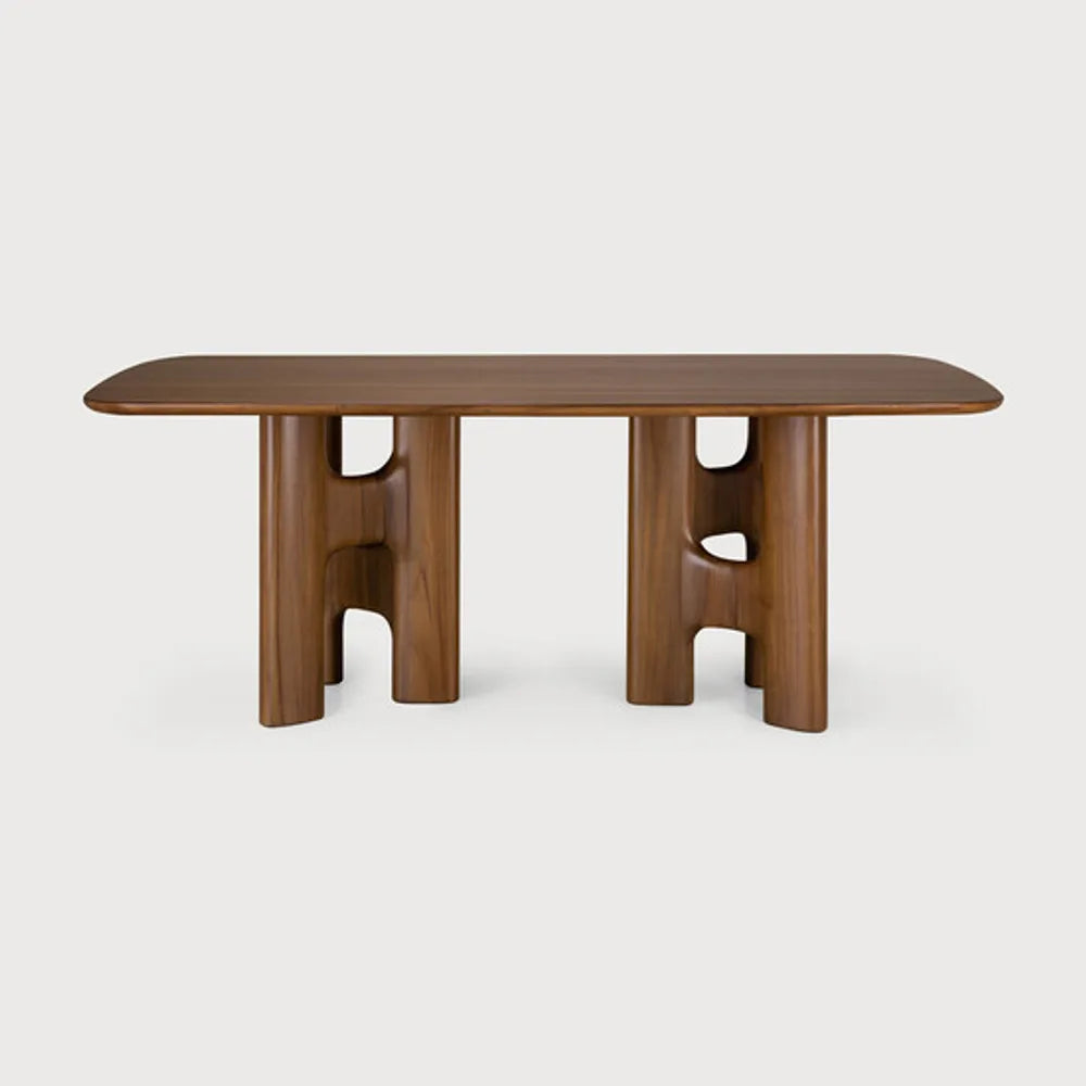 Ethnicraft – Flow – Table Flow – Teck wild brown - 200 cm