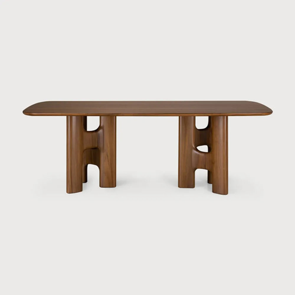 Ethnicraft – Flow – Table Flow – Teck wild brown - 220 cm