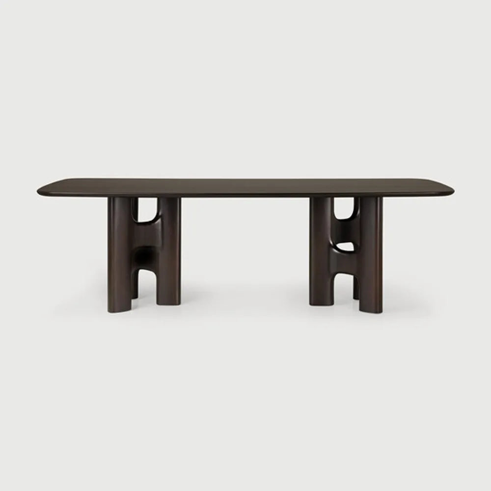 Ethnicraft – Flow – Table Flow – Acajou rose brown - 250 cm