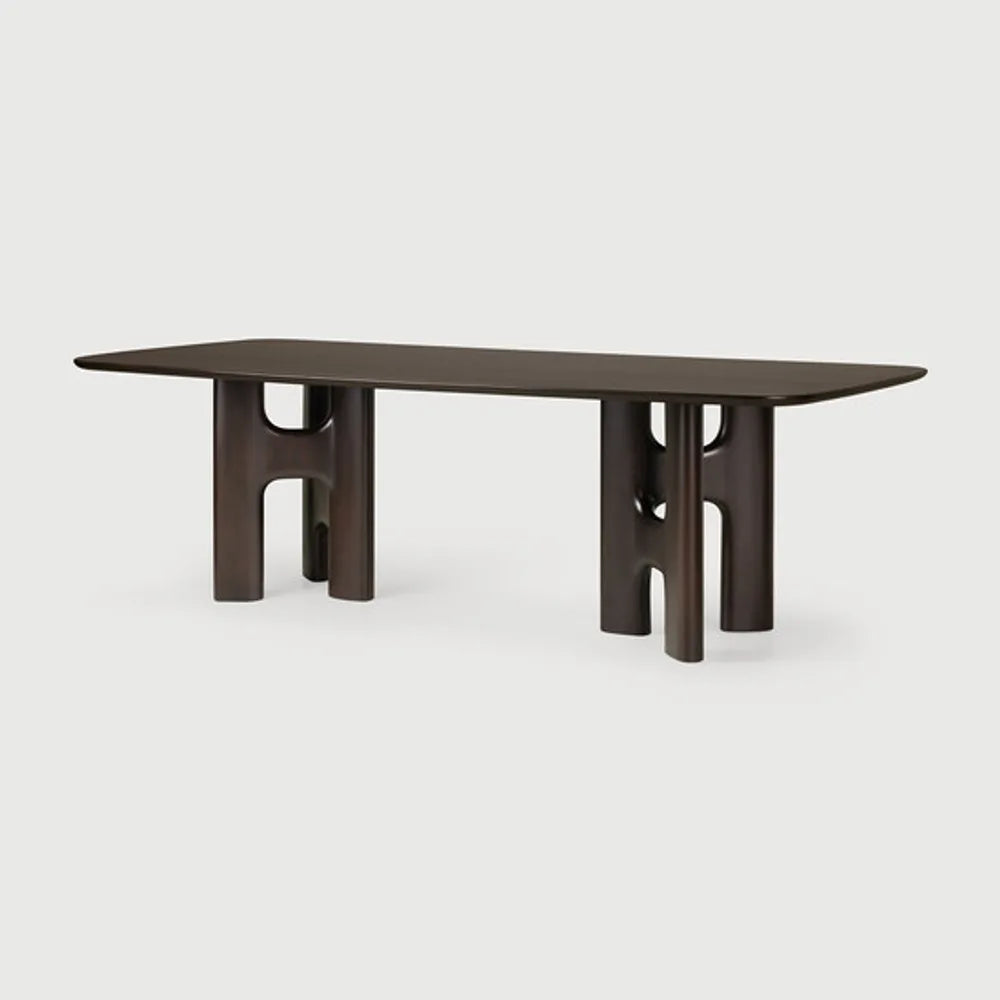 Ethnicraft – Flow – Table Flow – Acajou rose brown - 250 cm
