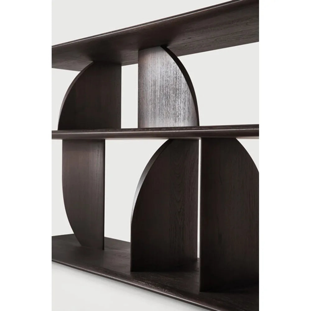 Ethnicraft – Geometric – Console De Canape Geometric – Teck brun foncé