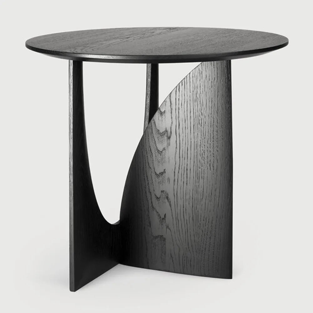 Ethnicraft – Geometric – Table D Appoint Geometric – Chêne noir