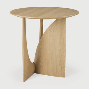 Ethnicraft – Geometric – Table D Appoint Geometric – Chêne