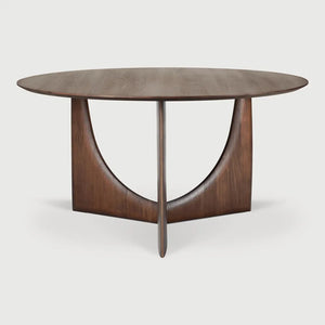 Ethnicraft – Geometric – Table Geometric – Teck brun - 150 cm
