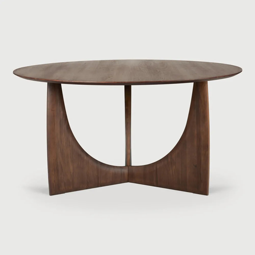 Ethnicraft – Geometric – Table Geometric – Teck brun - 150 cm
