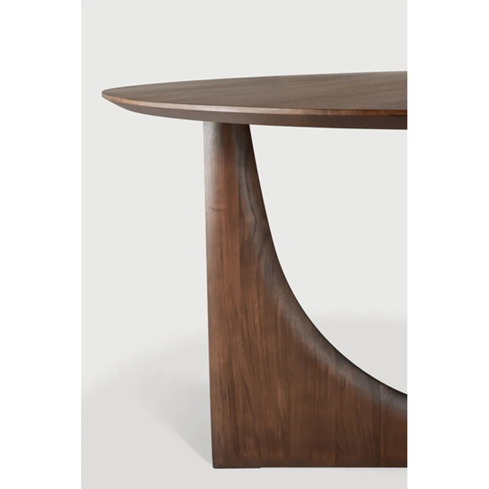 Ethnicraft – Geometric – Table Geometric – Teck brun - 150 cm