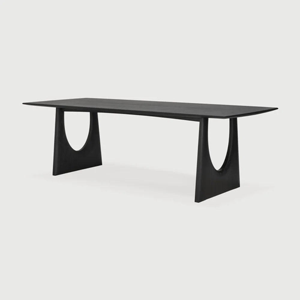 Ethnicraft – Geometric – Table Geometric – Chêne noir - 250 cm