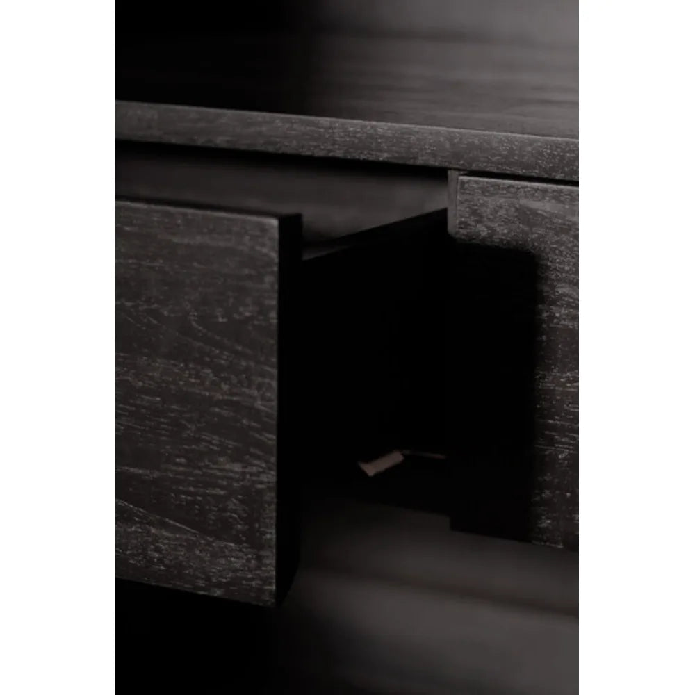 Ethnicraft – Grooves – Armoire Grooves – Teck noir clair
