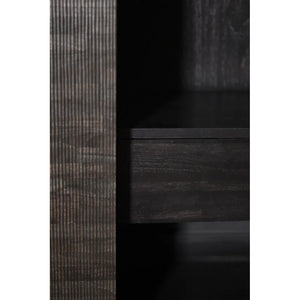 Ethnicraft – Grooves – Armoire Grooves – Teck noir clair
