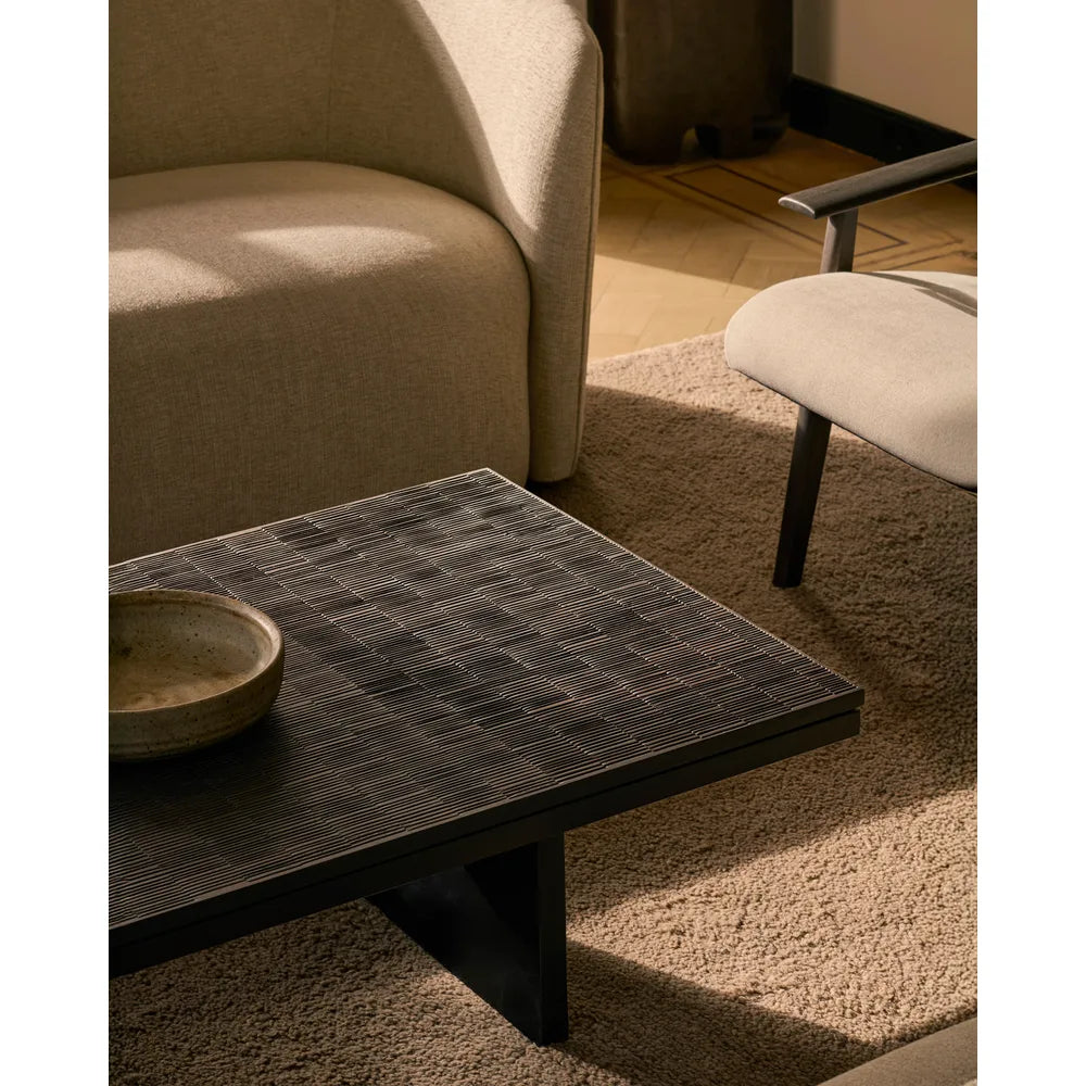 Ethnicraft – Grooves – Table Basse Grooves en situation