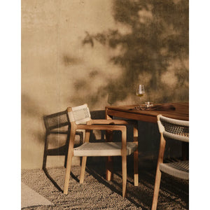 Ethnicraft – Jack – Chaise De Jardin Jack Woven en situation