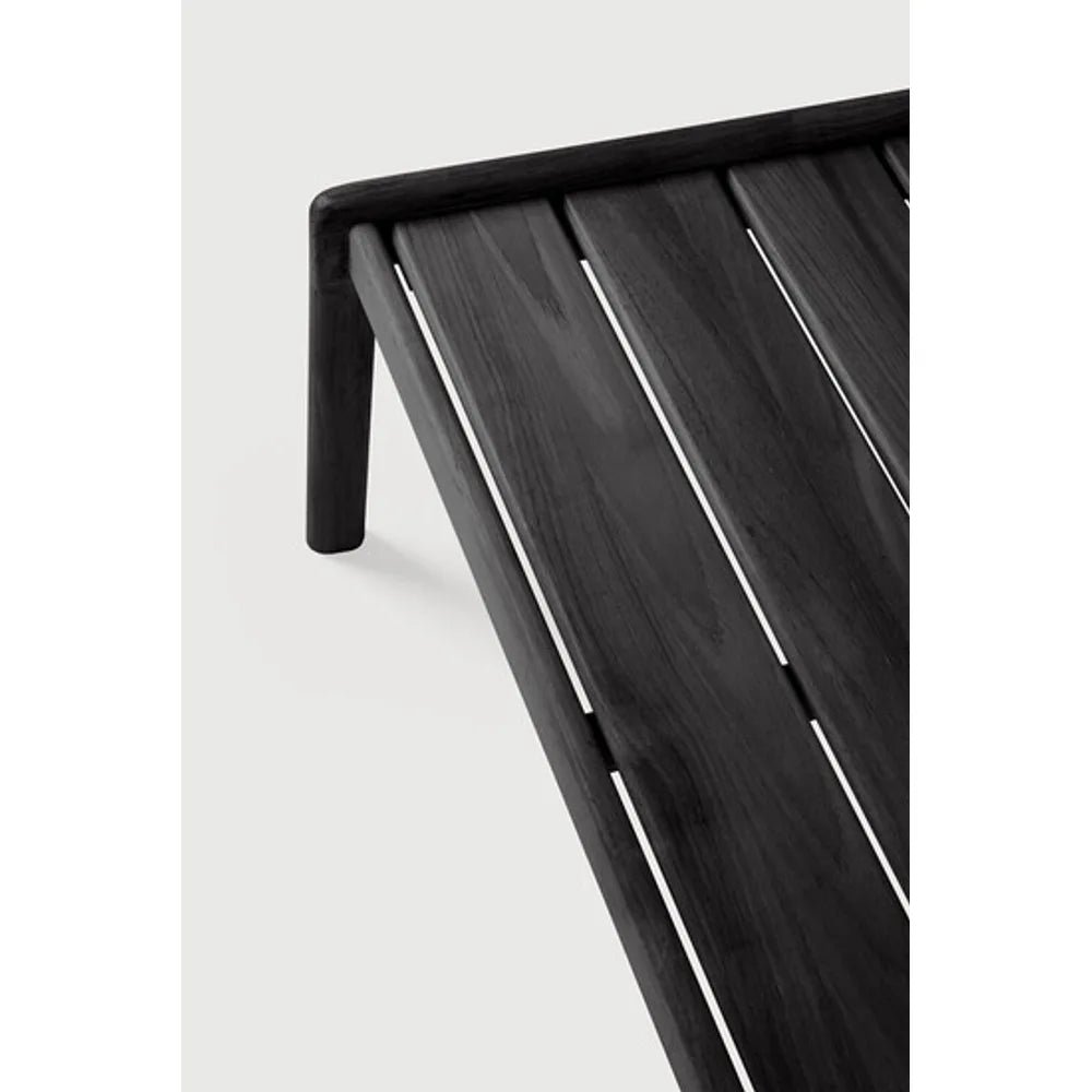 Ethnicraft – Jack – Table Basse De Jardin Jack – Teck noir - 120 cm