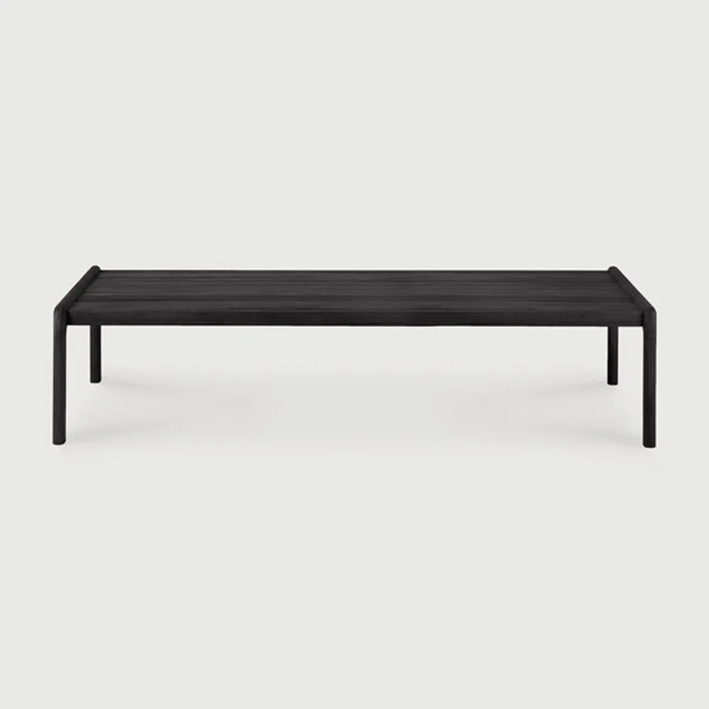 Ethnicraft – Jack – Table Basse De Jardin Jack – Teck noir - 150 cm