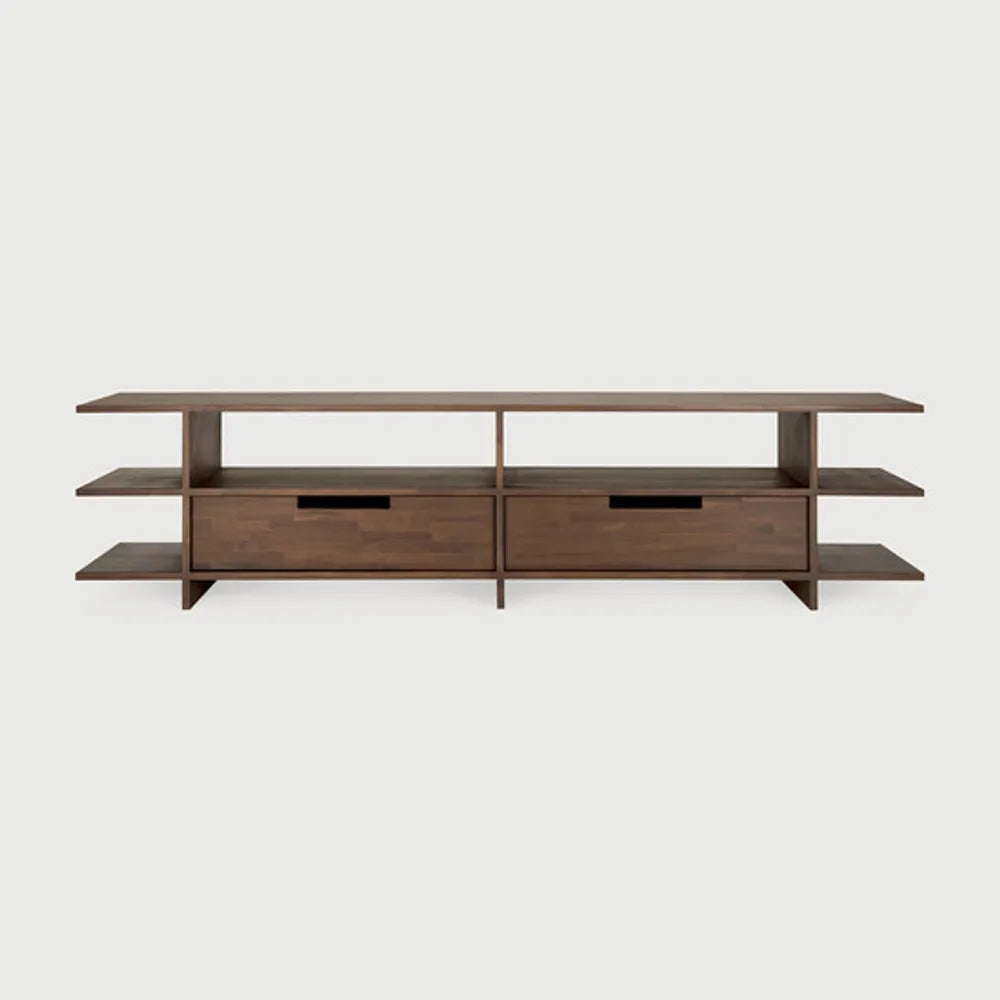 Ethnicraft – Kabuki – Meuble Tv Kabuki – Teck brun