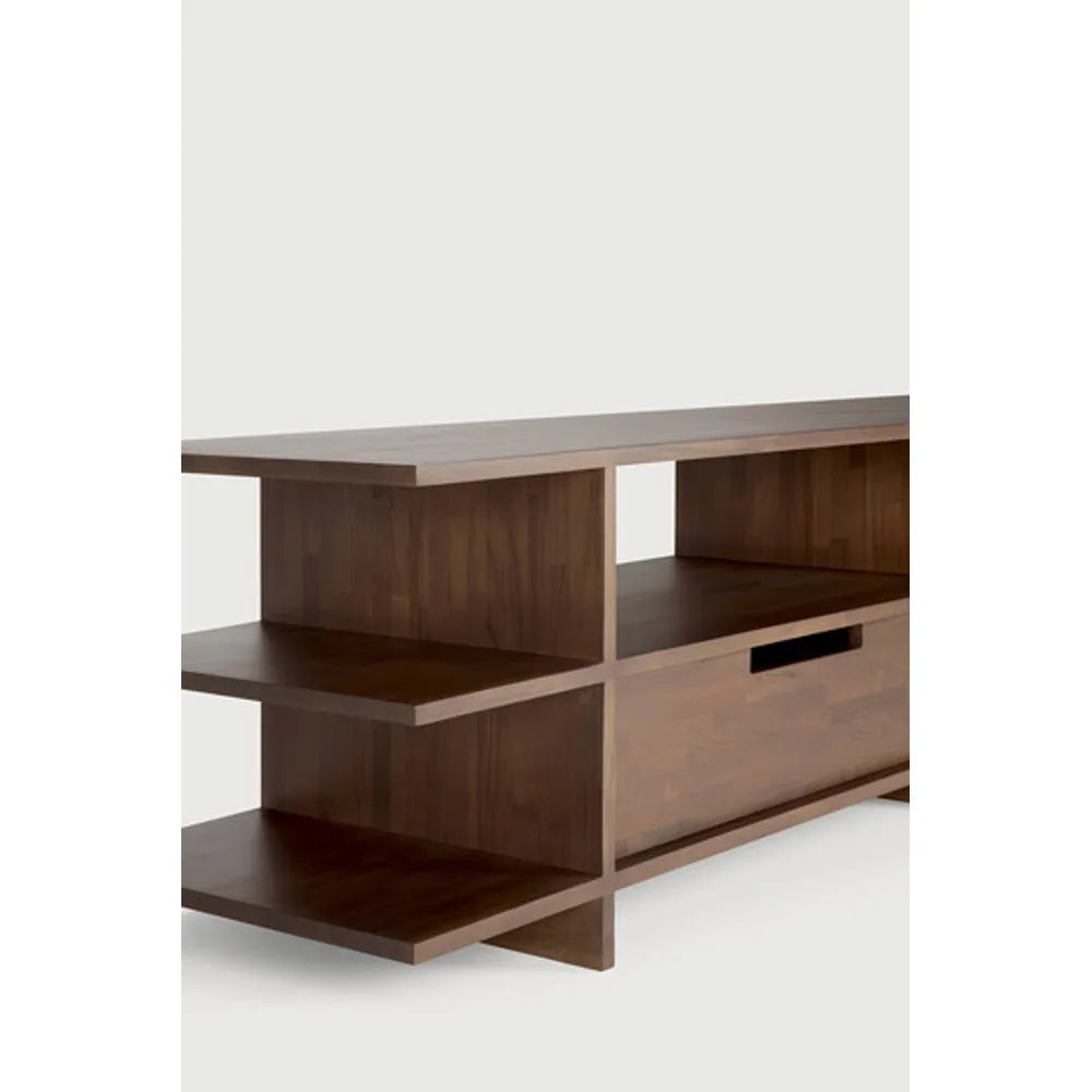 Ethnicraft – Kabuki – Meuble Tv Kabuki – Teck brun