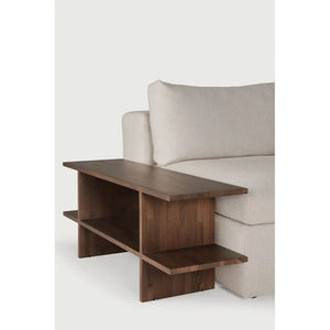 Ethnicraft – Kabuki – Table D'Appoint Kabuki – Teck brun