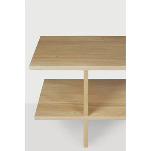 Ethnicraft – Kabuki – Table D'Appoint Kabuki – Chêne