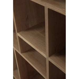 Ethnicraft – M – Etagere M – Teck - 104 x 30 x 219 cm
