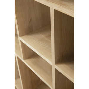 Ethnicraft – M – Etagere M – Chêne - 104 x 30 x 219 cm