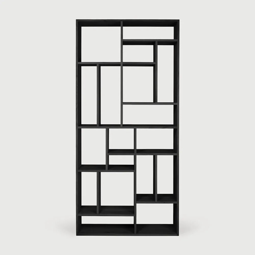 Ethnicraft – M – Etagere M – Chêne noir - 104 x 30 x 219 cm