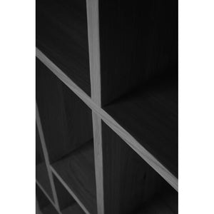 Ethnicraft – M – Etagere M – Chêne noir - 104 x 30 x 219 cm