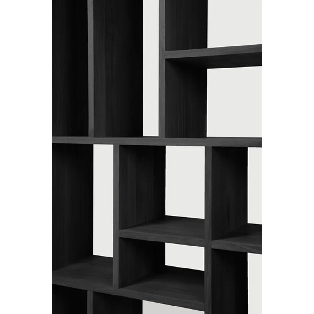 Ethnicraft – M – Etagere M – Chêne noir - 104 x 30 x 219 cm