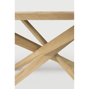 Ethnicraft – Mikado – Table Basse Mikado – Chêne - Rond