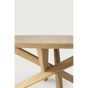 Ethnicraft – Mikado – Table Basse Mikado – Chêne - Rond