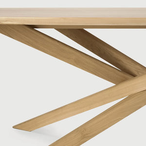 Ethnicraft – Mikado – Table Basse Mikado – Chêne - Ovale