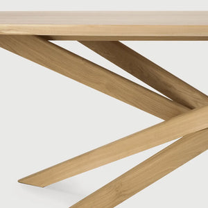 Ethnicraft – Mikado – Table Mikado – Chêne - 240 cm - Rectangulaire