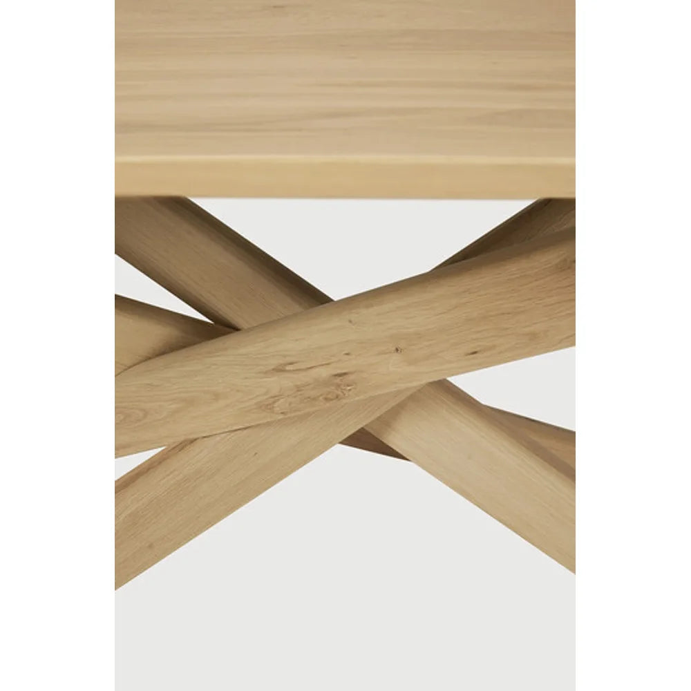 Ethnicraft – Mikado – Table Mikado – Chêne - 240 cm - Rectangulaire