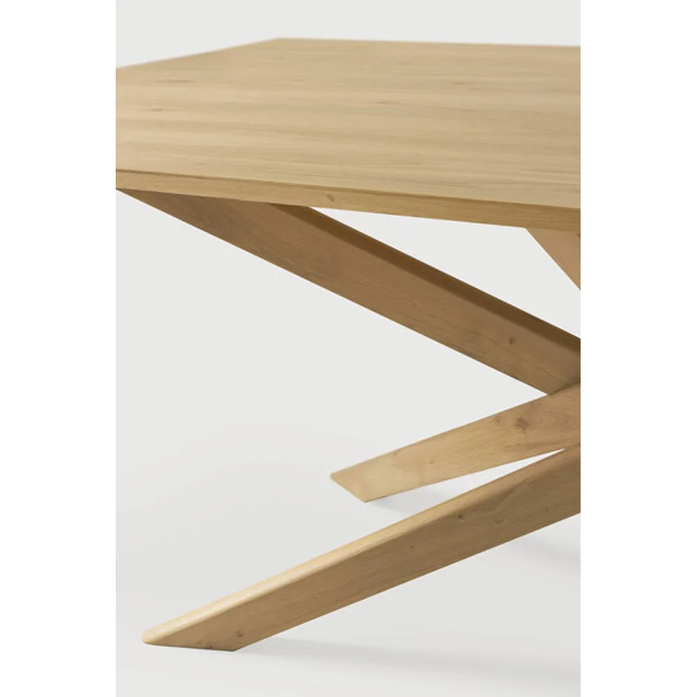 Ethnicraft – Mikado – Table Mikado – Chêne - 280 cm - Rectangulaire