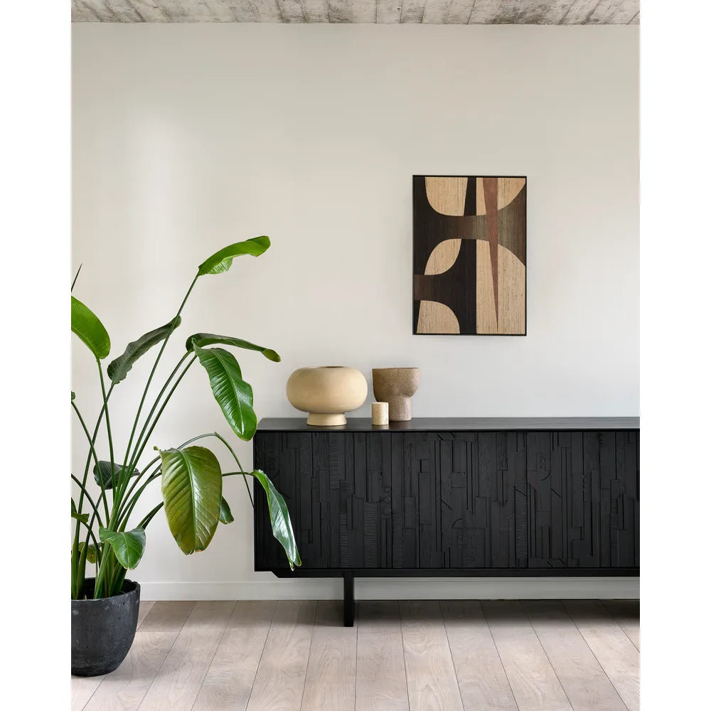 Ethnicraft – Mosaic – Buffet Mosaic en situation
