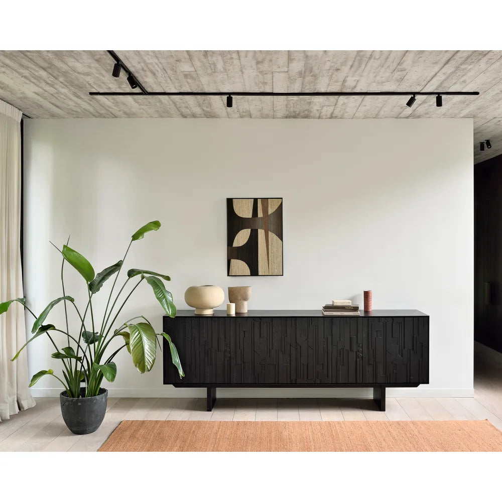 Ethnicraft – Mosaic – Buffet Mosaic en situation
