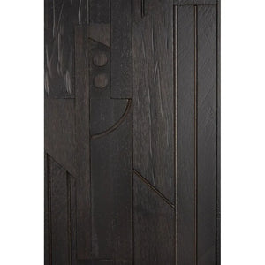 Ethnicraft – Mosaic – Meuble TV Mosaic – Teck noir clair - 242 cm