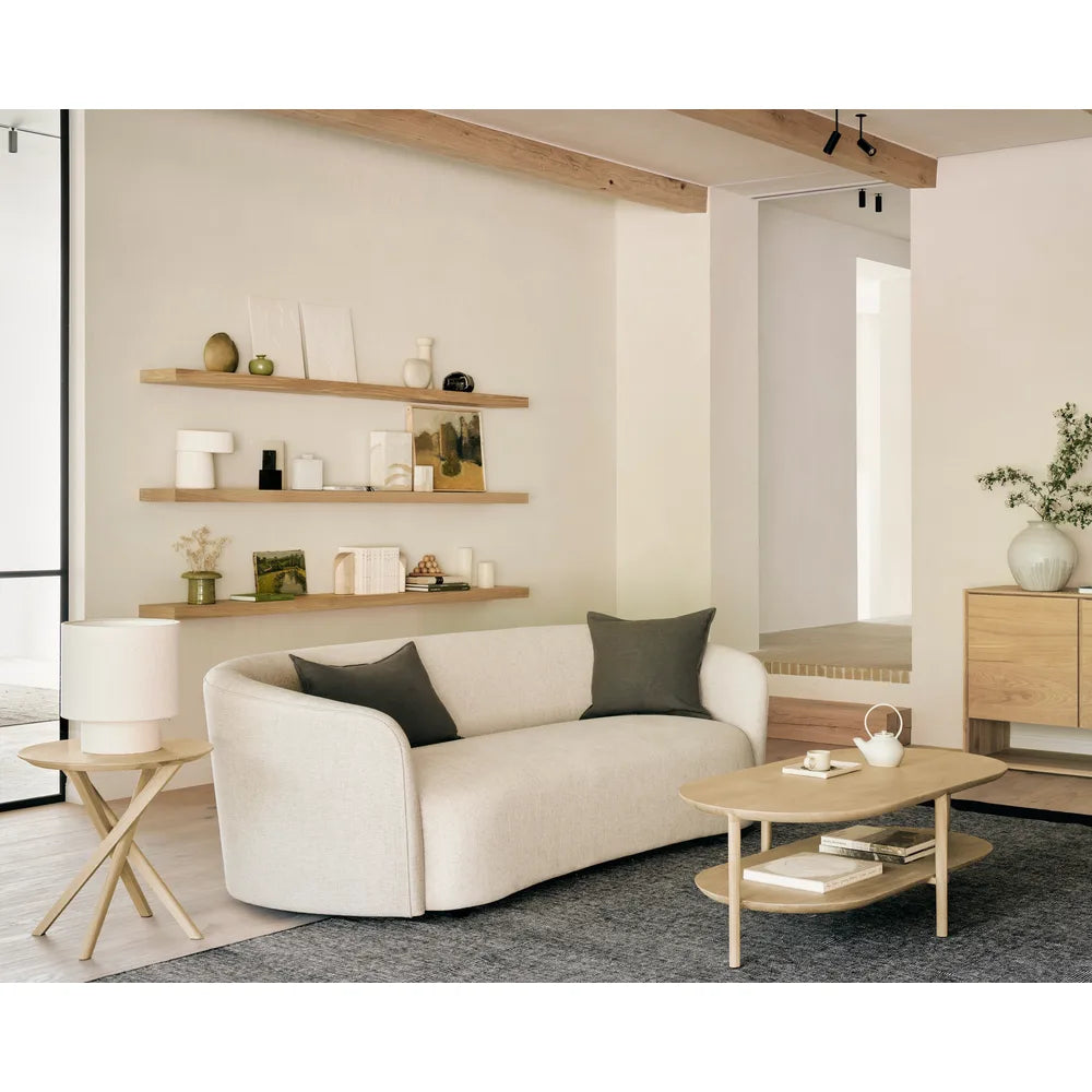 Ethnicraft – Mural – EtagèRe Wall en situation
