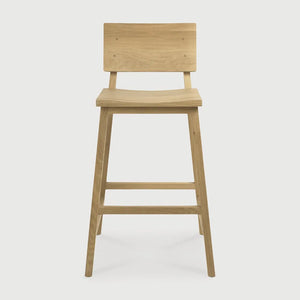 Ethnicraft – N – Tabouret De Cuisine N3 – Chêne